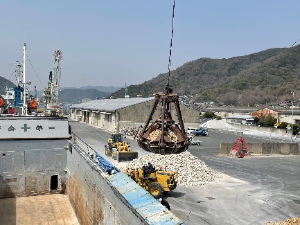 沿岸荷役作業