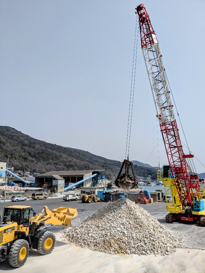 沿岸荷役作業