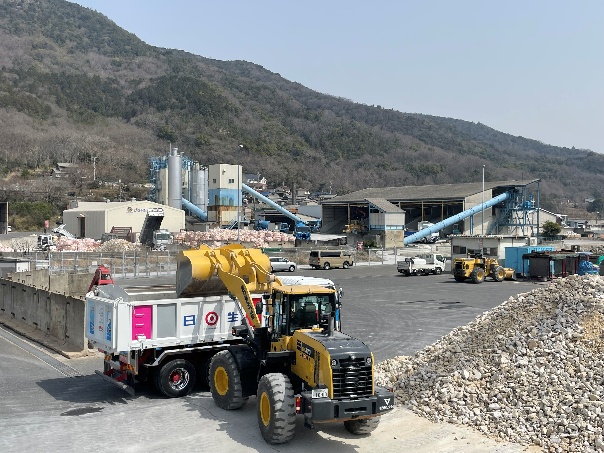 沿岸荷役作業