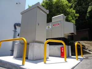 非常用 大型発電機（3基）導入いたしました