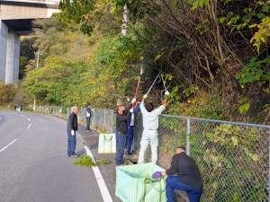 「櫂の木街道クリーン作戦」参加について(2025.11.14)