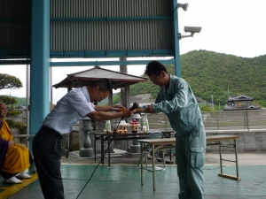 岡山県警本部より、優良運行管理者表彰を受けました。