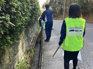 「櫂の木街道クリーン作戦」参加について(2026.04.03)